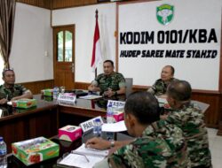 Kodim 0101/Kota Banda Aceh Adakan Kegiatan Pembangunan Wilayah Tertib Reformasi Birokrasi