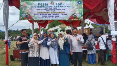 Pasar Tani Aceh Besar Ikut Ramaikan Bazar UMKM Expo di JSC
