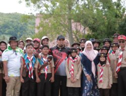Pj Bupati Iswanto dan Bunda PAUD Disambut Anggota Pramuka Aceh Besar di JSC