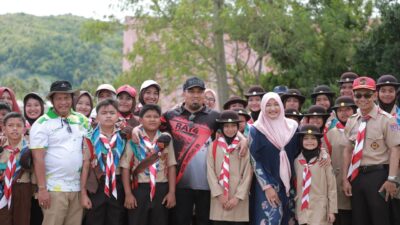 Pj Bupati Iswanto dan Bunda PAUD Disambut Anggota Pramuka Aceh Besar di JSC