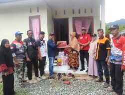 Korban Angin Puting Beliung di Leupung Terima Bantuan Masa Panik Pemkab Aceh Besar