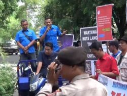 Wartawan Langsa Tolak RUU Penyiaran