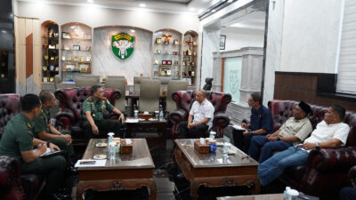 Pangdam IM Terima Audiensi Ketua KONI Aceh Dalam Rangka Kesiapan Venue PON XXI
