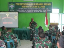Kodim 0101/Kota Banda Aceh Gelar Pendayagunaan Koramil Model Tahun 2024