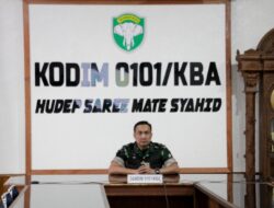 Dandim 0101/Kota Banda Aceh Ikut Rakor PAT dan Penandatanganan Nota Kesepahaman Mentan dan Mendagri