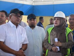 Pj Bupati Iswanto Dampingi Pj Gubernur Bustami Tinjau Venue Kurash di JSC