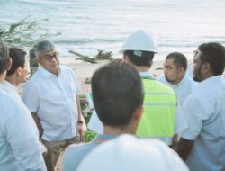 Pj Bupati Aceh Besar Dampingi Pj Gubernur Aceh Tinjau Venue Selancar PON XXI di Lhoknga