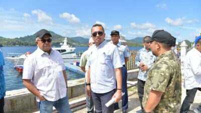 Pj Gubernur Aceh Tinjau Pengerjaan Venue PON XXI di Sabang
