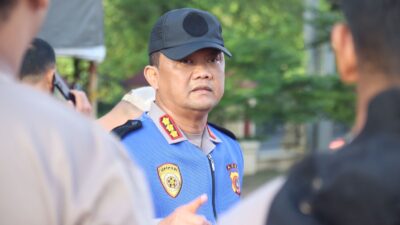 Kabid Humas Polda Aceh Selaku Ketua Tim Jasmani, Semangati Calon Bintara Polri