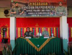 Pangdam IM dan Rombongan Lakukan Kunjungan Kerja ke Kodim 0118/Subulussalam