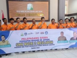 Siswa SMKN 2 Meulaboh Ikuti Pembekalan Pra Magang ke Jepang