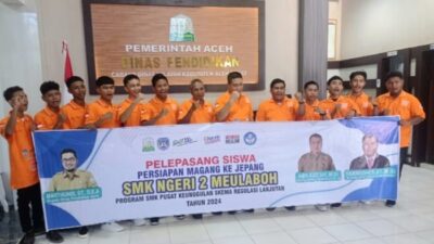 Siswa SMKN 2 Meulaboh Ikuti Pembekalan Pra Magang ke Jepang