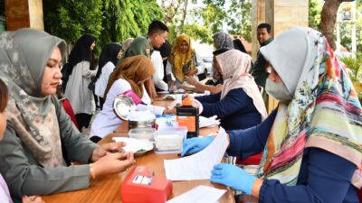 Donor Darah DLHK Aceh Terkumpul 218 Kantong Darah