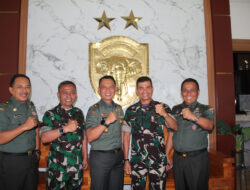 Kasdam IM Sambut Kunjungan Danpussenkav ke Kodam IM