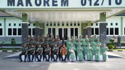 Pangdam IM Kunjungan Kerja Ke Korem 012/TU, Ini Pesannya Kepada Prajurit