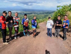 Pj Bupati Iswanto Tinjau Progres Pembangunan Jalan Menuju Venue Cabor Paralayang PON XXI