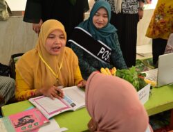 Pj Ketua Pembina Posyandu Aceh Besar Tinjau Posyandu Pasie Lamgarot