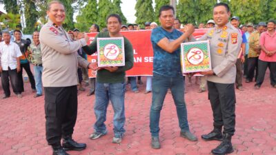 HUT Ke-78 Bhayangkara, Brigjen Armia Fahmi Bagikan 1.200 Paket Sembako di Aceh Tamiang
