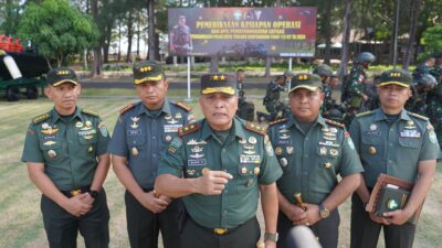 Pangdam IM Pimpin Apel Pemberangkatan Satgas Pam Pulau Kecil Berpenghuni Pulau Simeulue Cut