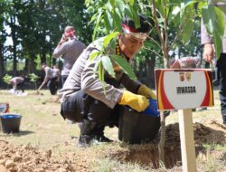 Baksos Hari Bhayangkara ke-78, Polda Aceh Tanam Seribu Pohon dan Bagikan Bibit Jagung