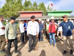 Kunker ke Aceh Tengah, Pj Gubernur Bustami Tinjau Venue Pacuan Kuda dan Triathlon