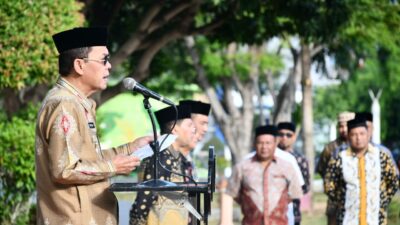 Pj Wali Kota Amiruddin Pimpin Apel Gabungan ASN Lingkup Pemko Banda Aceh