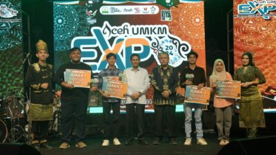 Berlangsung Sukses, Asisten II Setda Aceh Tutup Expo UMKM Aceh 2024