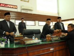 DPRK Aceh Besar Gelar Rapat Paripurna Pemandangan Umum Fraksi Terhadap Raqan Pertanggungjawaban APBK 2023