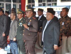 Wakili Pj Bupati, Sekda Sulaimi Hadiri Apel Hari Bhayangkara ke-78 di Mapolres Aceh Besar