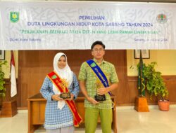 Duta Lingkungan Sabang 2024, Ajak Warga Sabang Terapkan “Satu Hari Tanpa Plastik”
