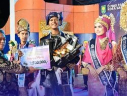 Arya dan Yasmin Dinobatkan Jadi Cut Abang dan Cut Adek Kota Sabang