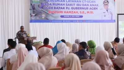 RSIA Miliki Layanan CT Scan, Pj Gubernur Minta Tingkatkan Pelayanan