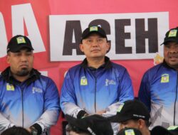 Kasdim 0101/KBA Hadiri Pelepasan Atlet Aceh Besar Menuju ke POPDA XVII