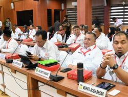 Ikut Rakor Penguatan Pemerintahan Gampong se-Aceh, Pj Bupati Aceh Besar Konsen Bangun Gampong