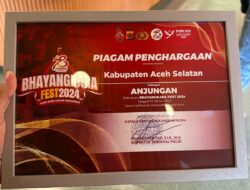 Anjungan Aceh Selatan Peroleh Penghargaan Bhayangkara Fest 2024