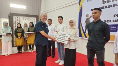 Dukung Program Aceh Carong, PT SBA Serahkan Beasiswa Semen Andalas Tahun 2024 Kepada 350 Pelajar
