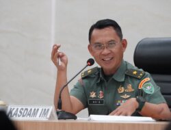Jelang HUT Ke-79 RI, Kasdam IM Pimpin Rakor Persiapan Drama Kolosal Laksamana Keumalahayati