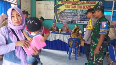 Wujudkan Balita Sehat, Bhabinkamtibmas di Sabang Dampingi Kegiatan Posyandu Di Desa Binaan
