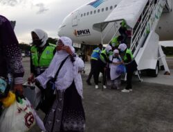 Kloter 3 Jemaah Haji Aceh Tiba, Seorang Duluan Pulang Mandiri