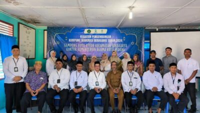 Kemenag Sabang Gelar Kegiatan Pengembangan Kampung Moderasi Beragama
