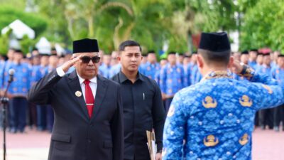 Pj Gubernur Bustami Jadi Inspektur Upacara Hari Koperasi ke-77