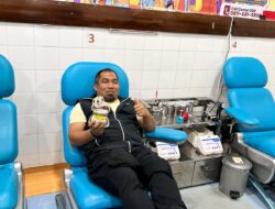 Sambut Hari Donor Darah se-Dunia, Pj Bupati Muhammad Iswanto Donor Darah ke-25