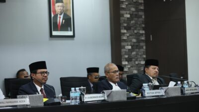 Seluruh Fraksi DPRA Setujui Ranqan Pertanggungjawaban APBA 2023 Diqanunkan
