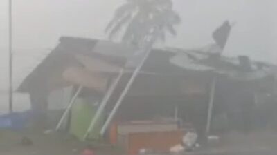 Hujan dan Angin Kencang Landa Aceh Utara, Sejumlah Bangunan Porak Poranda