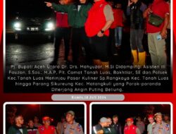 Pj Bupati Aceh Utara Tinjau Korban Angin Badai di Simpang Rangkaya Sangat Singkat