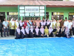 Bunda PAUD Aceh Besar Tinjau MPLS Empat Sekolah di Kecamatan  Montasik