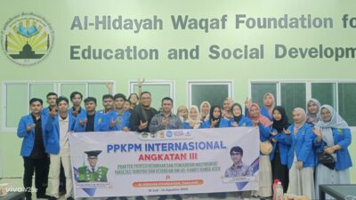 Mahasiswa FTK UIN Ar-Raniry Ikuti PPKPM Internasional di Thailand