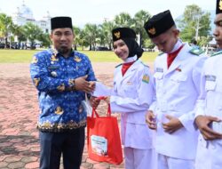 Pj Bupati Aceh Besar Irup Hari Anak Nasional dan Hari Koperasi