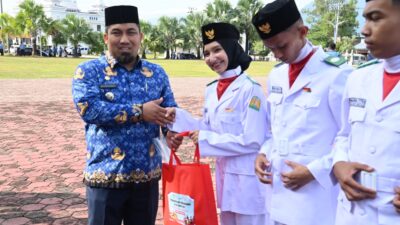 Pj Bupati Aceh Besar Irup Hari Anak Nasional dan Hari Koperasi