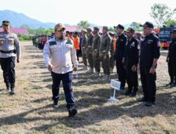 Pj Bupati Muhammad Iswanto Pimpin Gelar Apel Siaga Bencana Kekeringan dan Karhutla